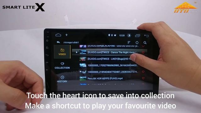 1TB External Hard Drive and Video player interface in Smart Lite X смотреть онлайн