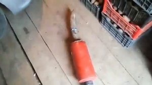 Самодельный глушитель на МТЗ 80 завершение