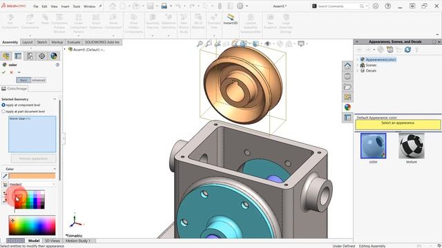 7 Add Worm Gear & Change Color смотреть онлайн