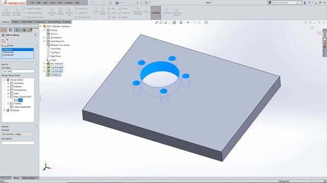 SOLIDWORKS Design Library Tips and Tricks смотреть онлайн
