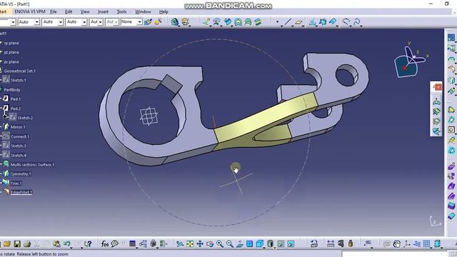 CATİA V5 Tutorial, CATIA V5 Surface Practice, CATİA V5 Drawing/ Catia Katı Ve Yüzey Modelleme.. 2