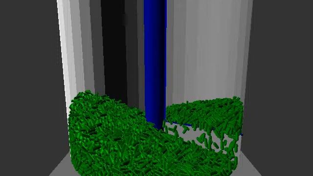 Full bed simulation with no cohesion смотреть онлайн
