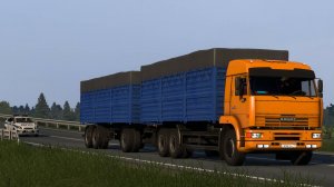 229 / ETS 2 1.53 / Русская сборка / КамАЗ 65117 зерновоз.