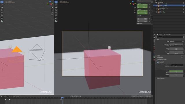 Multi-Camera animation in Blender 2.8x смотреть онлайн