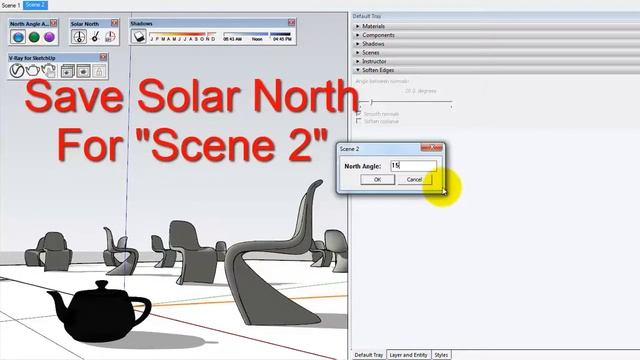 Save The North Angle For Each Scene With North Angle Animator Plugin