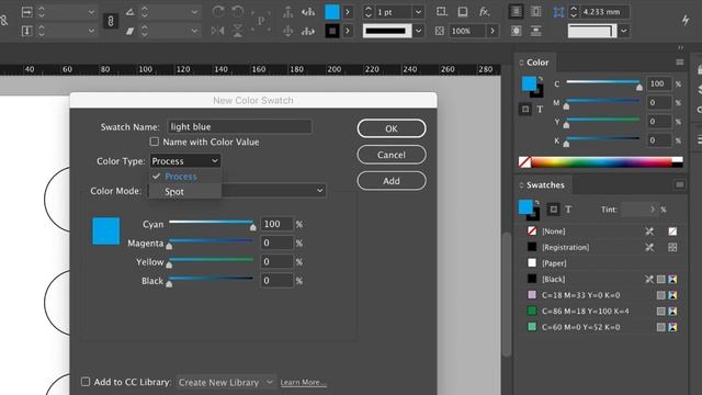 آشنایی با پنل رنگها در ایندیزاین | Color Swatches in Adobe Indesign смотреть онлайн