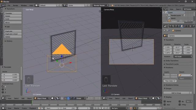 Modelling a Window in Blender || Blender Tutorial смотреть онлайн