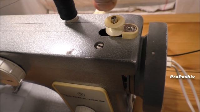 Как намотать нитку на шпульку на Чайка 132м? | ProPoshiv смотреть онлайн