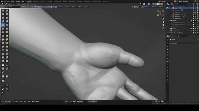 Let's Learn Together! / Blender 3D / Sculpting Hands and Posing смотреть онлайн