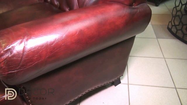 ПРЯМОЙ ДИВАН КОЖАНЫЙ "ЧАРЛЬЗ" KH01662 смотреть онлайн