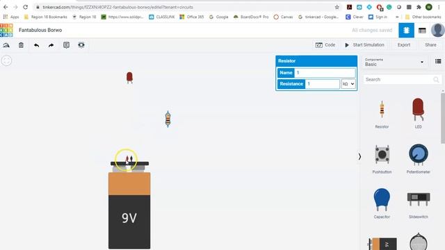 TinkerCAD Circuits смотреть онлайн
