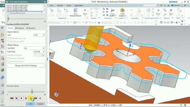 NX CAM Solid Profile 3D Using To Create  Chamfer Milling Operation_#nx10