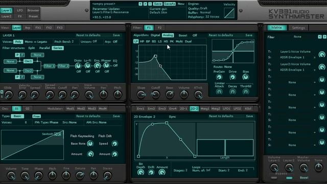 Kv331  Audio - Synthmaster 2.6 (Overview)