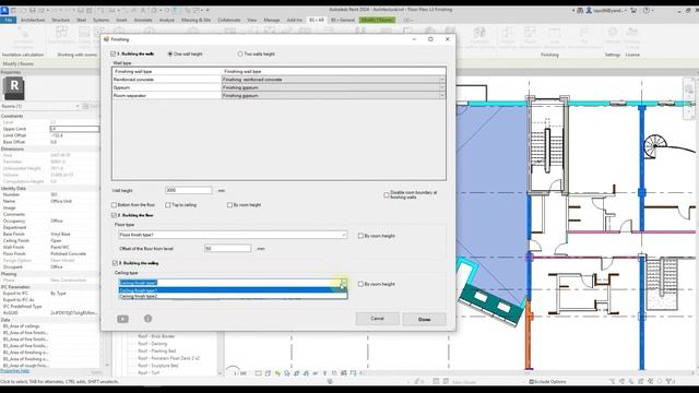Revit plugin Room finishing смотреть онлайн