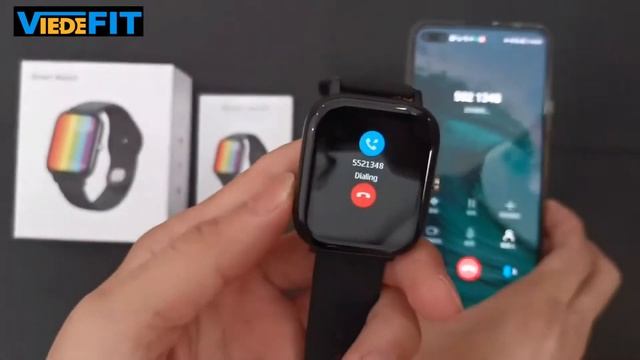 UNBOXING & FAST REVIEW FOR FEATURES OF RETINA FULL SCREEN SMART WATCH FROM VIEDEFIT UNDER $50 смотреть онлайн