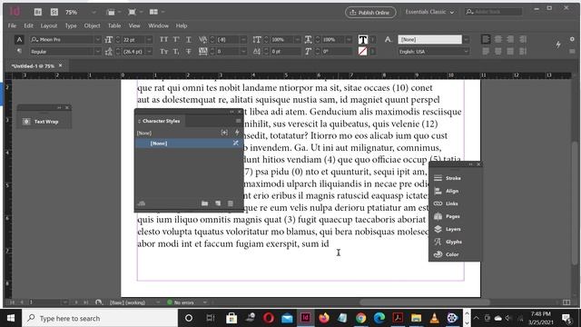 INDESIGN Reset Text смотреть онлайн