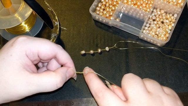 Tiara Twist With Multiple Beads & Waterfall style technique Wirework Jewelry Tutorials смотреть онлайн