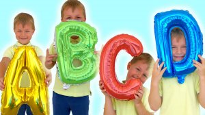 Алфавит для малышей | Детская песенка | Учим буквы