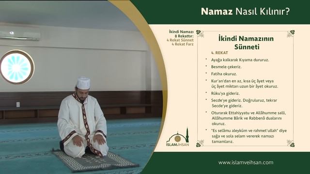 İkindi Namazı Nasıl Kılınır?