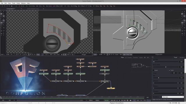 Procedural Alpha Creation for Zbrush in Fusion 9 (preview) смотреть онлайн