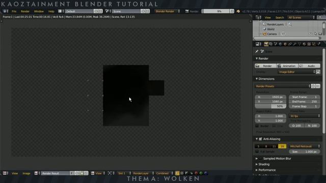 Blender Tutorial : Wolken ⛅️ [ German / Deutsch ] смотреть онлайн