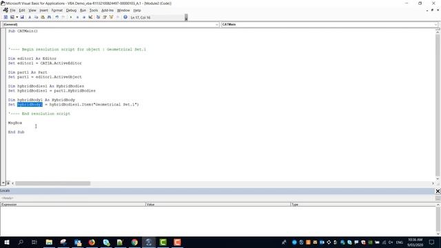 VBA Basics for CATIA 3DExperience смотреть онлайн