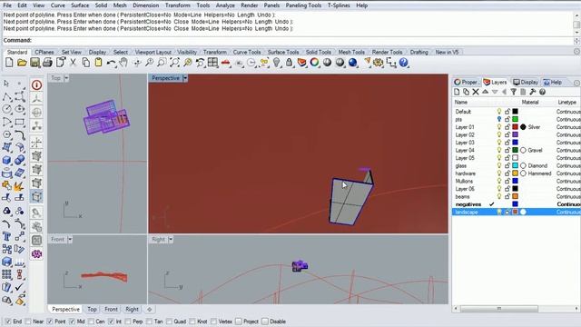 Rhino - 100 - Setting Geometry Into Landscape смотреть онлайн