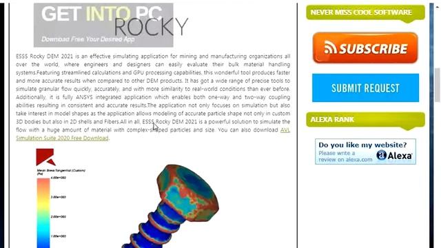 how to ESSS Rocky DEM 2021 Free Download Pc Technology смотреть онлайн