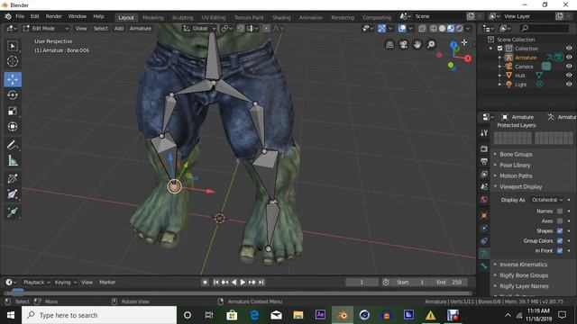 100 SUBSCRIBERS !! HULK BLENDER RIGGING TUTORIAL PART 1 смотреть онлайн