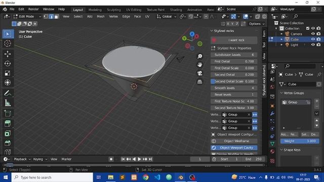 Blender Stylized Rock Add-ons 2.0| #blenderaddons #BSRA2.0 смотреть онлайн