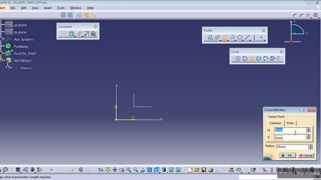 Lesson - 3 CATIA Sketcher Design Part - 2 English Version with Audio with Subtitles-Learncatia com смотреть онлайн