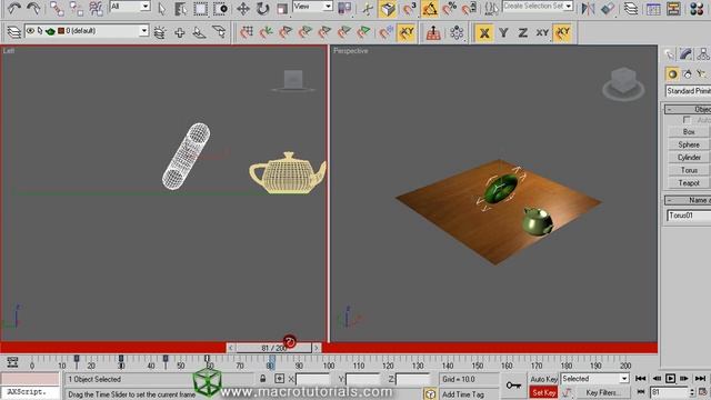3D Studio Max - Tutorial - How to make a simple animation | Basics about 3D animation - Parte 2 смотреть онлайн