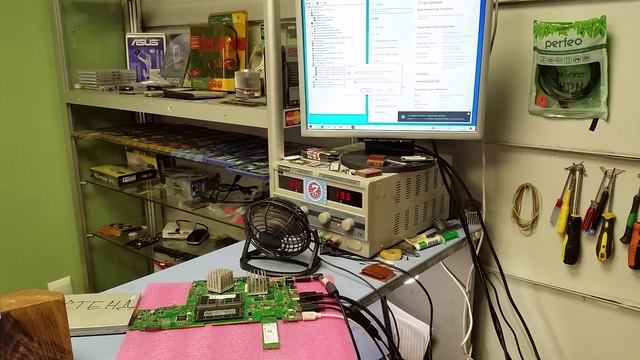 Матплата Asus X542UQ заказ 18954 - контрольный запуск. смотреть онлайн