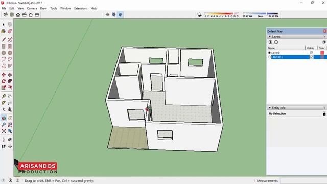 Cara Gunakan Layer dan Fungsi Penting di Sketchup смотреть онлайн