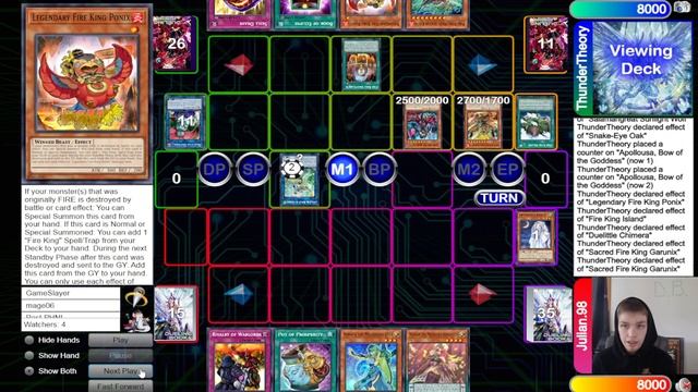 Melodious Vs Fire King Snake-Eye High Rated DB Yu-Gi-Oh! смотреть онлайн