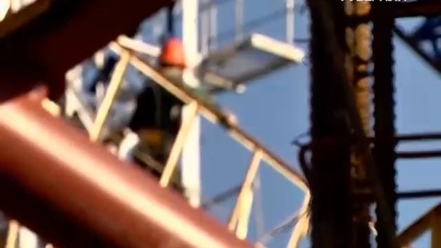 Эксклюзивные кадры со стройплощадки стадиона “Самара Арена” смотреть онлайн
