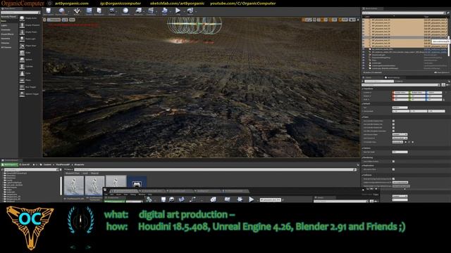 2020.12.09 - Silly Starfish out of Water -- ue4 houdini blender смотреть онлайн