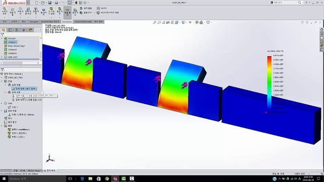 [CAE] SOLIDWORKS Simulation 접촉세트기능 이해 смотреть онлайн