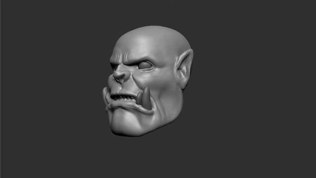 Orc Sculpt Zbrush Timelapse смотреть онлайн