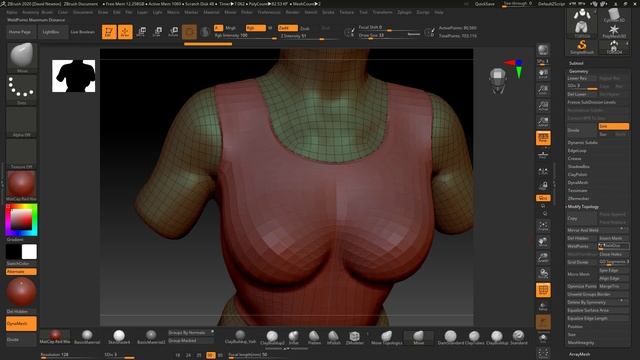 SUBDIVIDNG ISSUE AND GAPS BECAUSE OF ZBRUSH смотреть онлайн