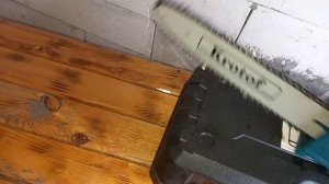 безщеточная  аккумуляторная цепная пила кротоф