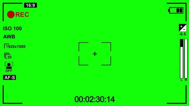 Camera Recording Green Screen I Loop Display Footage 1080 I Free Download смотреть онлайн