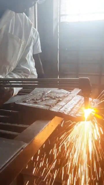 Moving Right Angle..👍 Gas Cutting Techniques смотреть онлайн