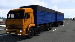230 / ETS 2 1.53 / Русская сборка / КамАЗ 65117 зерновоз.