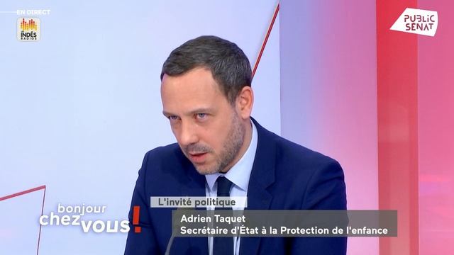 Invité : Adrien Taquet - Bonjour chez vous ! (13/02/2020) смотреть онлайн