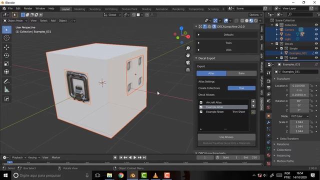 BLENDER 1495 Decal Machine 2 0 22 Atlasando Minha Vida смотреть онлайн