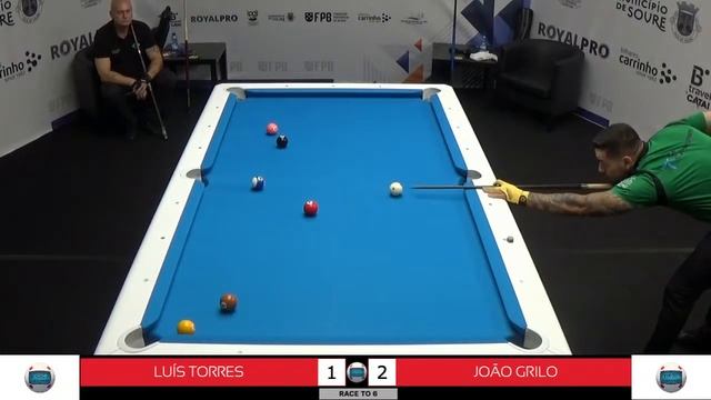 Taça de Portugal de PPT Individual - Quartos de Final - Luís Torres x João Grilo смотреть онлайн