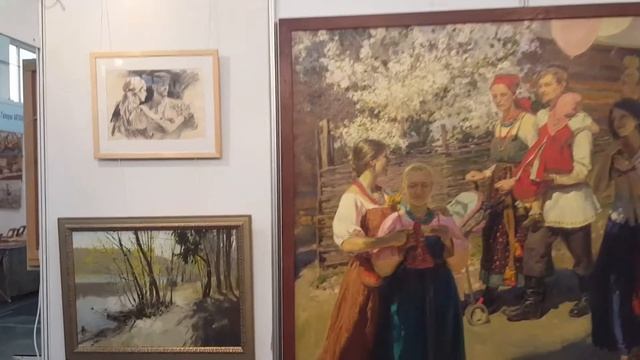 Аверины В, А, К, И (Союз художников России), "Арт_Россия 2017" смотреть онлайн