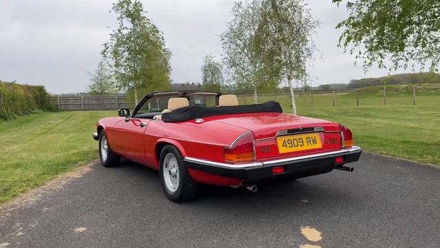 1989 Jaguar XJ-S 5.3-Litre V12 Convertible смотреть онлайн