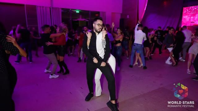 Bachata social - Paul & Carmen at World Stars Romantic Festival 2022 💕 смотреть онлайн